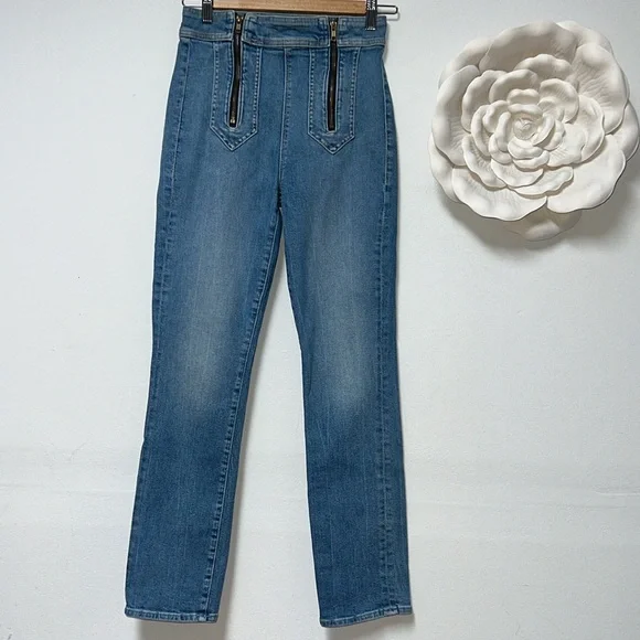 MOTHER Blue Skinny Jeans - Picture 2 of 9